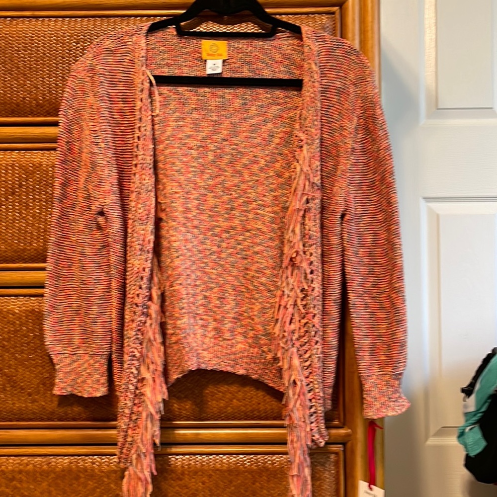 Ruby Rd. Cardigan sweater size medium multi-color
